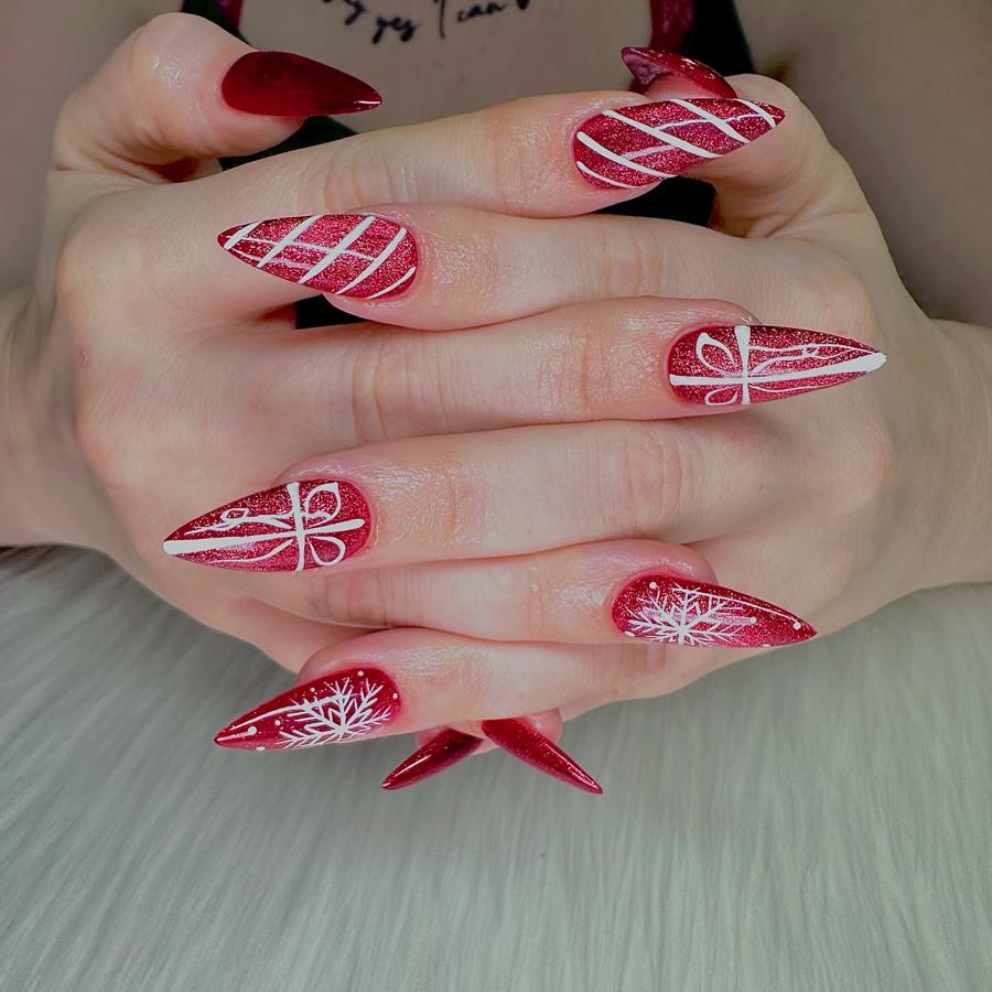 Nail collection at Allure Nails & Spa